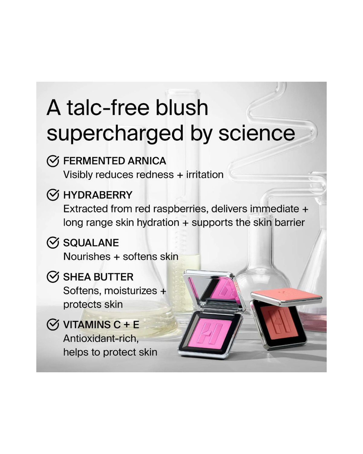 Color Fuse Talc-Free Blush Powder With Fermented Arnica