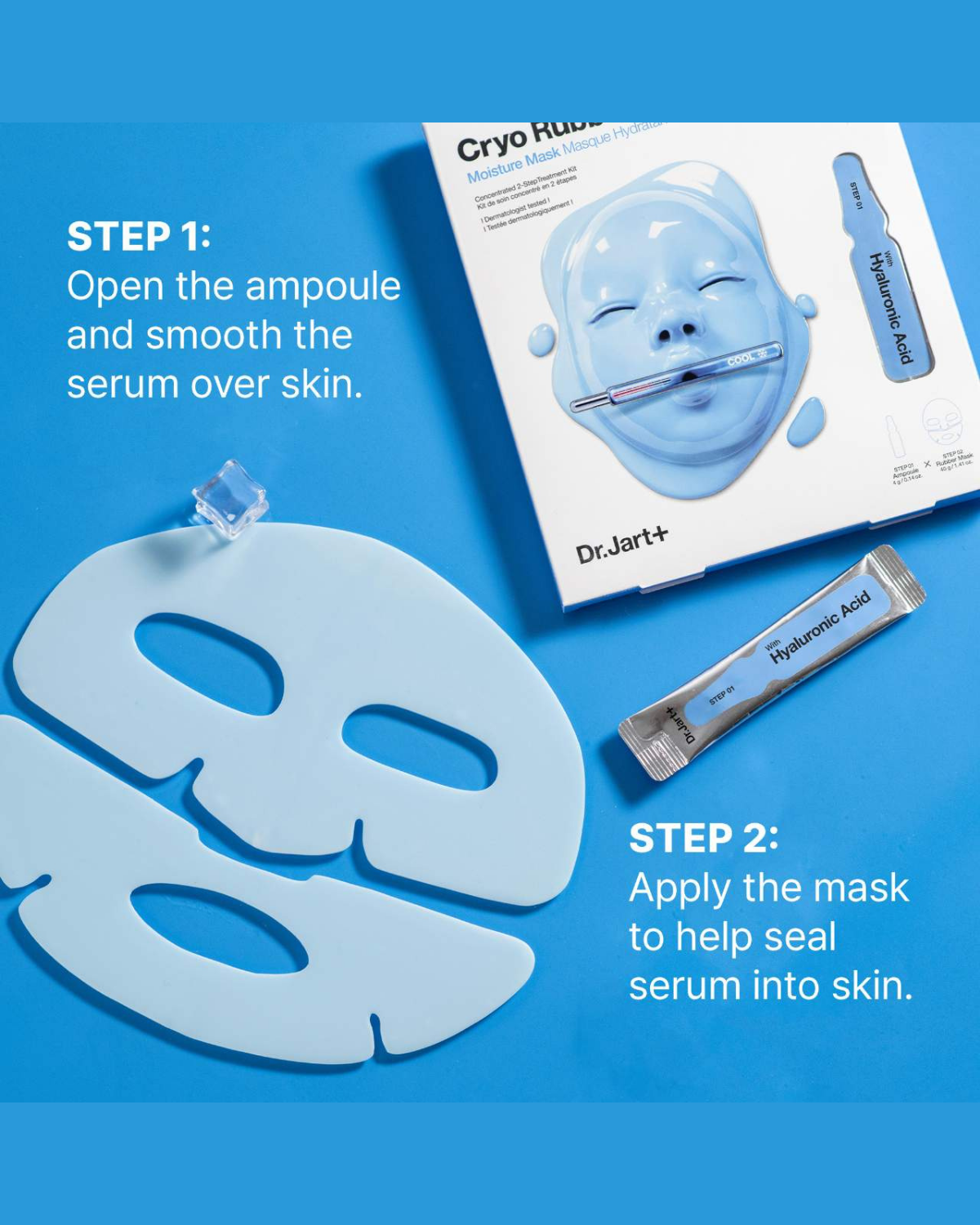 Cryo Rubber™ Face Mask with Hyaluronic Acid