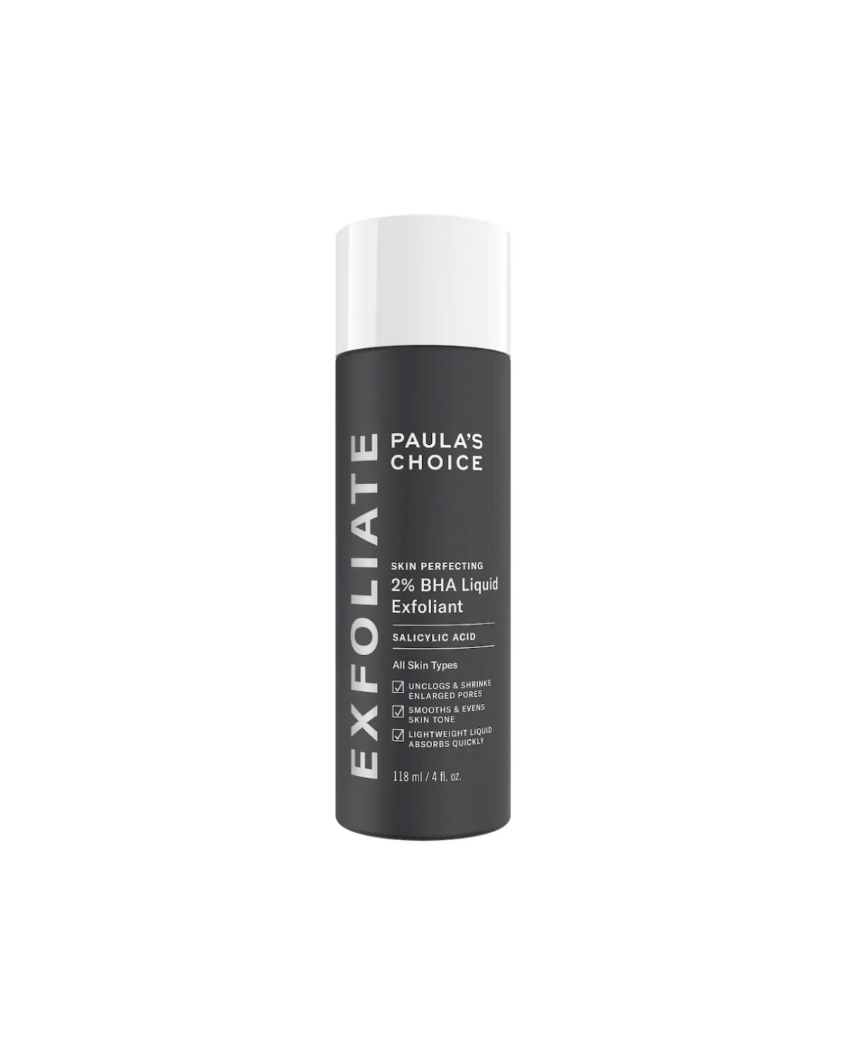 Skin Perfecting 2% BHA Liquid Exfoliating Toner for Clear Skin