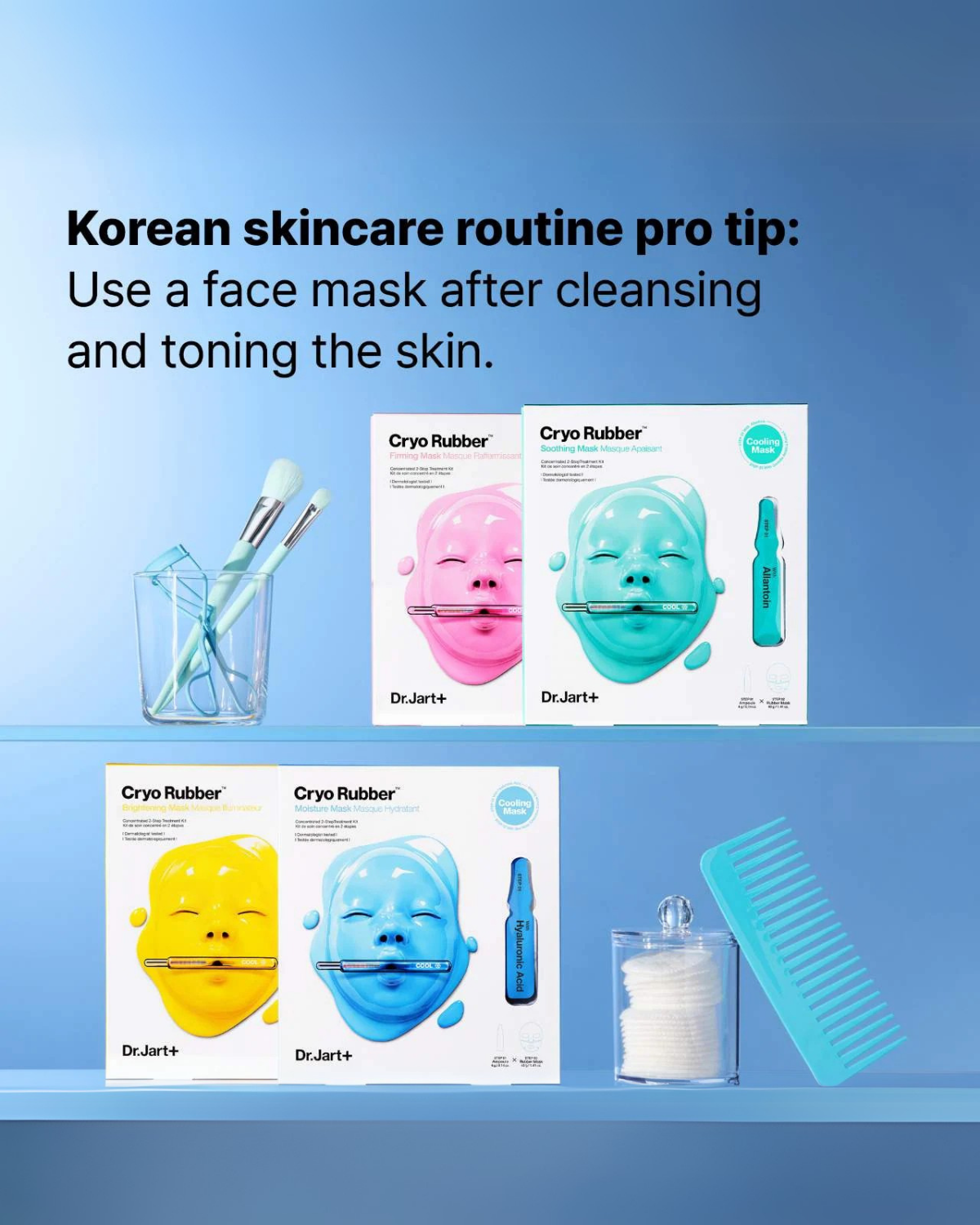 Cryo Rubber™ Face Mask with Hyaluronic Acid
