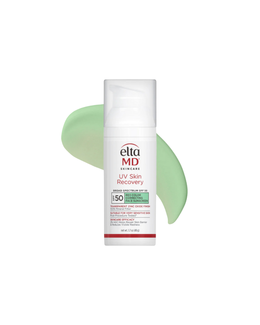 UV Skin Recovery Red Color Correcting Green Tint Broad Spectrum SPF 50