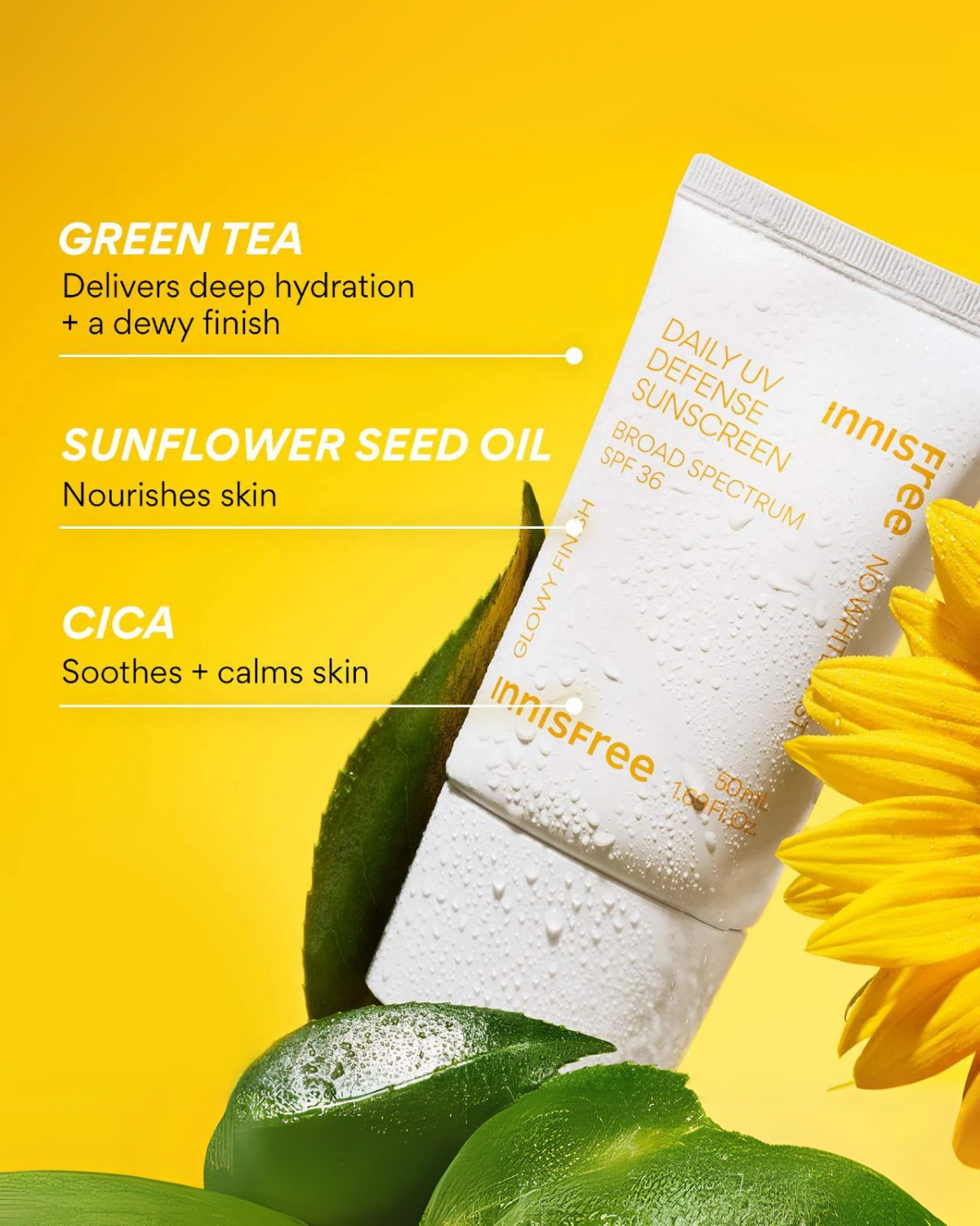 Daily UV Defense Invisible Broad Spectrum SPF 36 Sunscreen