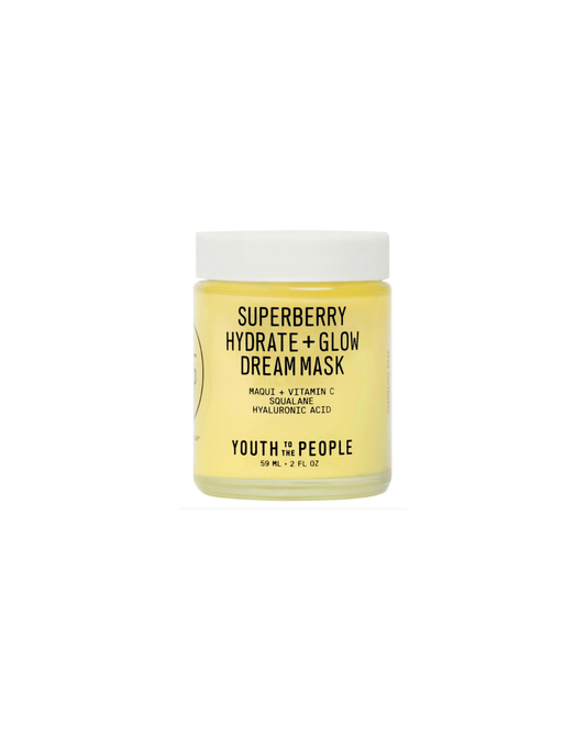 Superberry Hydrate + Glow Dream Night Cream + Mask with Vitamin C